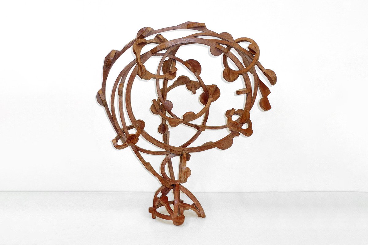 Joel Perlman Metal Sculpture  |  "Terracotta", 2012