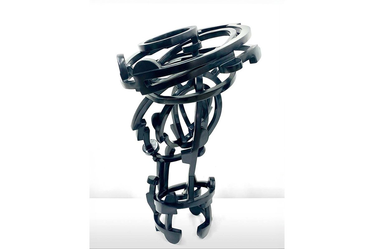 Joel Perlman Sculpture  |  "Black Hat II", 2022