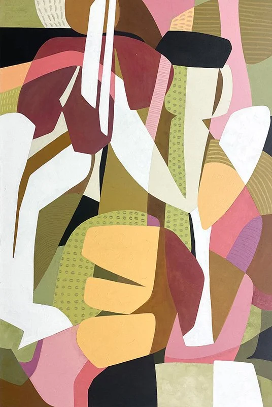   Wendy Westlake She Always Speaks Her Mind , 2025  Acrylic on canvas 72" x 48" x 1.5"   $8,850  