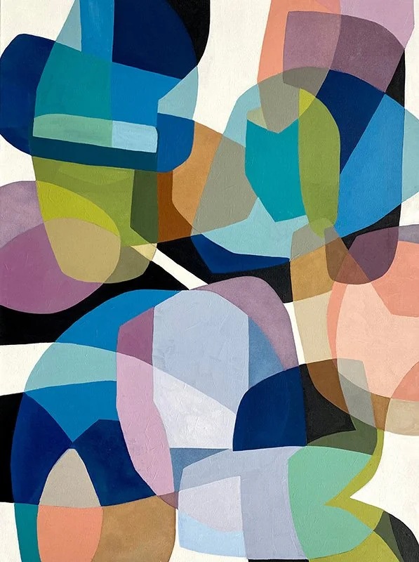   Wendy Westlake Steady Heart (Body and Soul) , 2026  Acrylic on raw canvas 40" x 30" x 1.5"   $4,800  