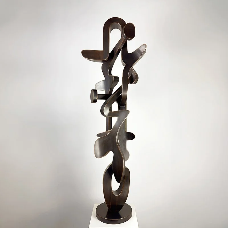   Kevin Barrett   Bix , 2023  Bronze 89" x  20" x  20"   $60,000  