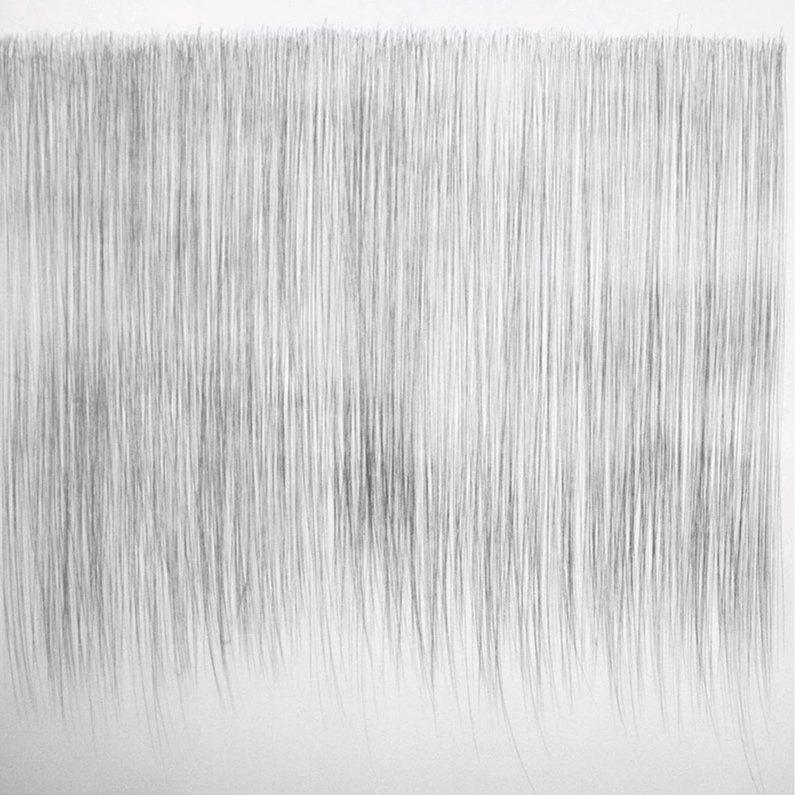   Norman Mooney Pencil On Panel No. 8 , 2013  Pencil on aluminum panel 40" x 40"   $16,000  