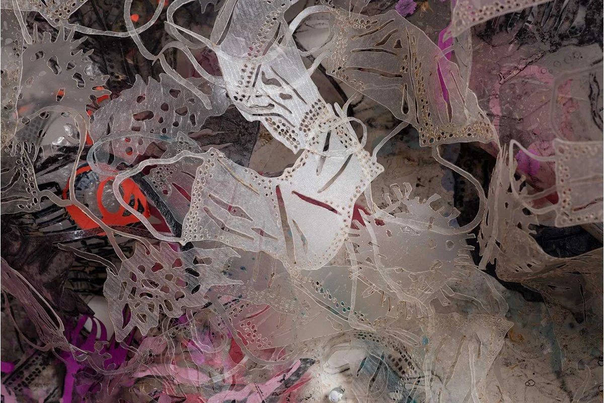 "Touches Me, Touches You" by Mixed Media Sculptor Joan Hall