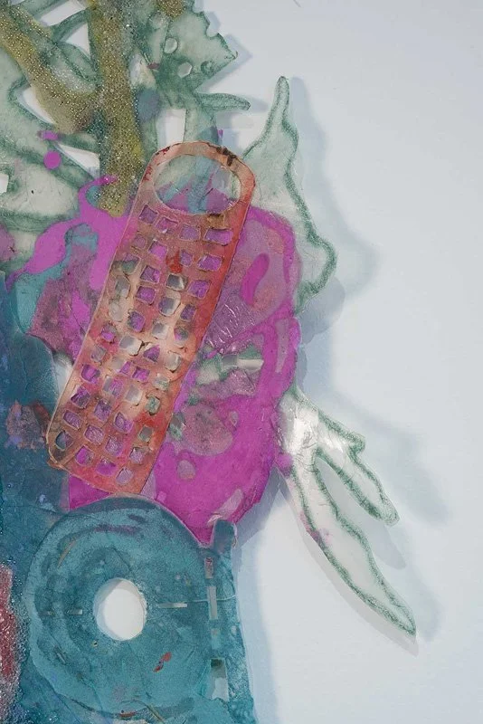 "I Will Follow You #2”, 2023 by Mixed Media Sculptor Joan Hall