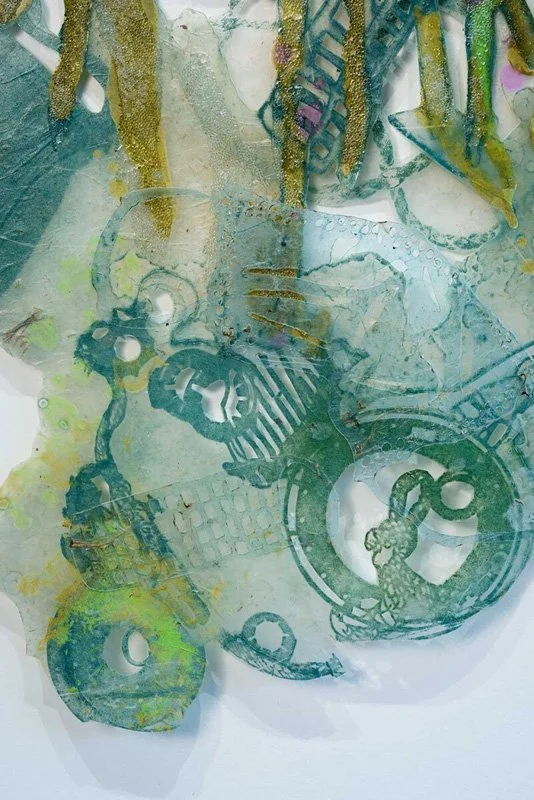 "I Will Follow You #2”, 2023 by Mixed Media Sculptor Joan Hall