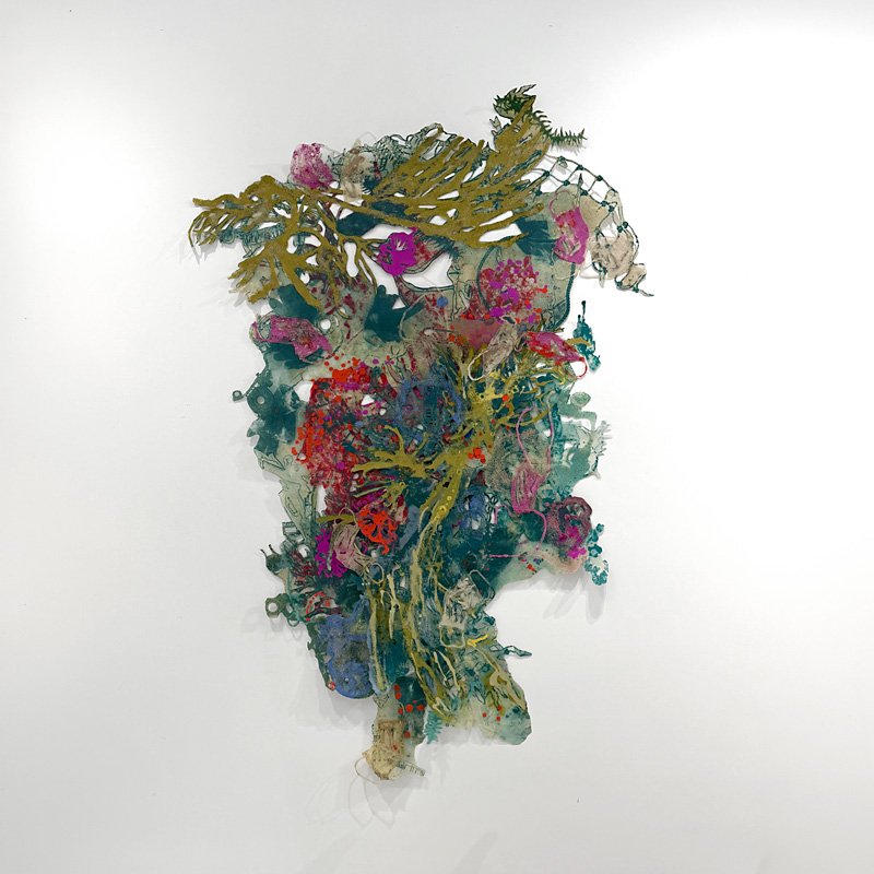 "I Will Follow You #2”, 2023 by Mixed Media Sculptor Joan Hall