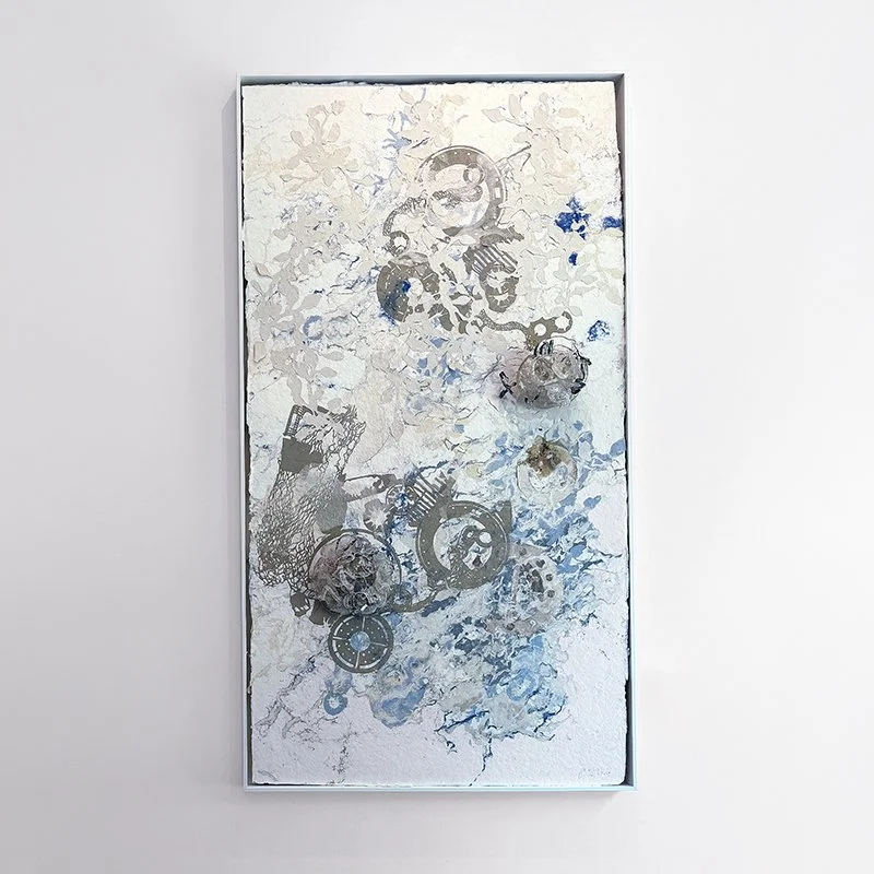 "Caught in the Current #4”, 2026 by Mixed Media Sculptor Joan Hall