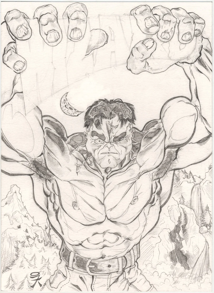  Don’t make my drawings angry.   You wouldn’t like them when they’re angry   