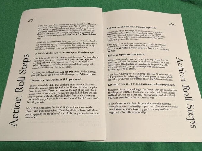 Playtest Action Rules