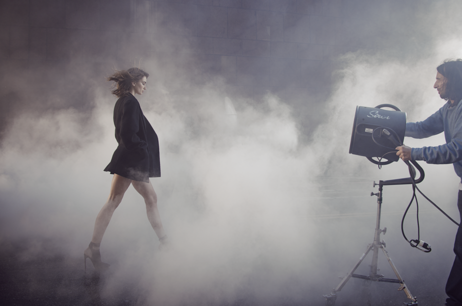  art direction &amp; Post Production Photographer: Peter Lindbergh Creative Direction: larid +partners packaging: patricia De Campo Model: Andreea Diaconu 