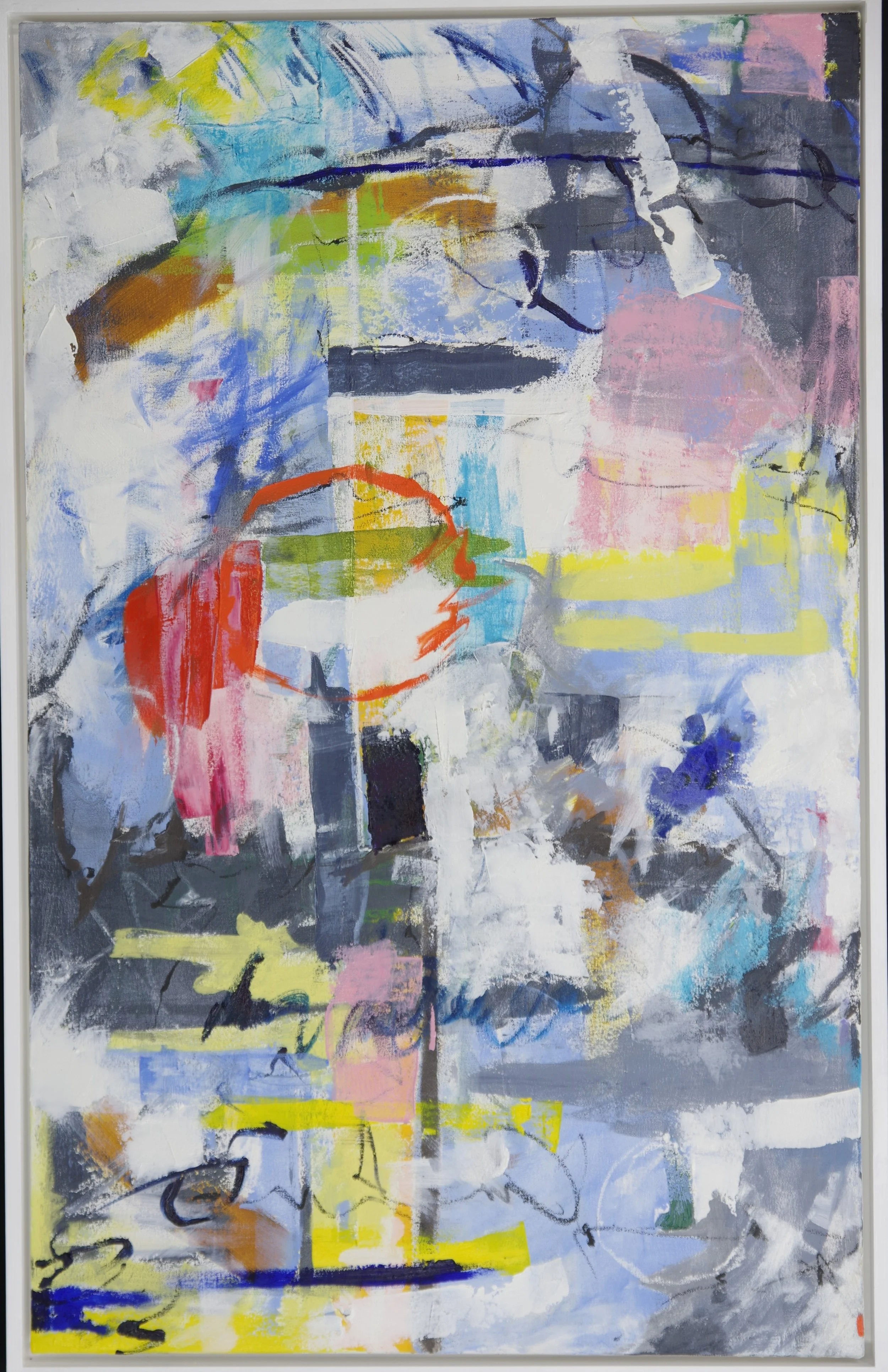 Pendulum; Oil on Canvas on Board, 42 x 26; Available at Modern Arts Midtown