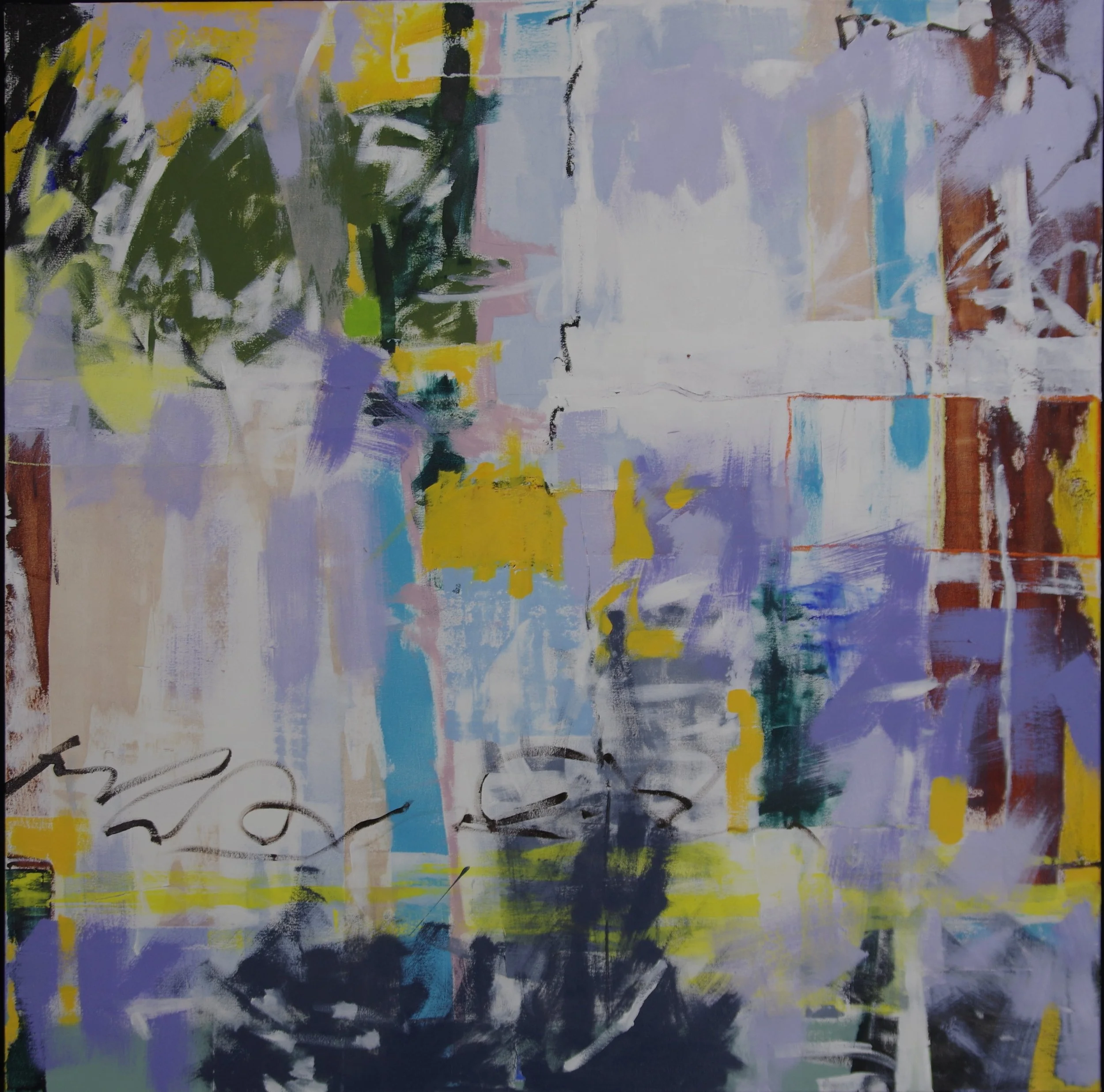 Wild Discipline; Oil on Canvas on Board; 48 x 48; Sold