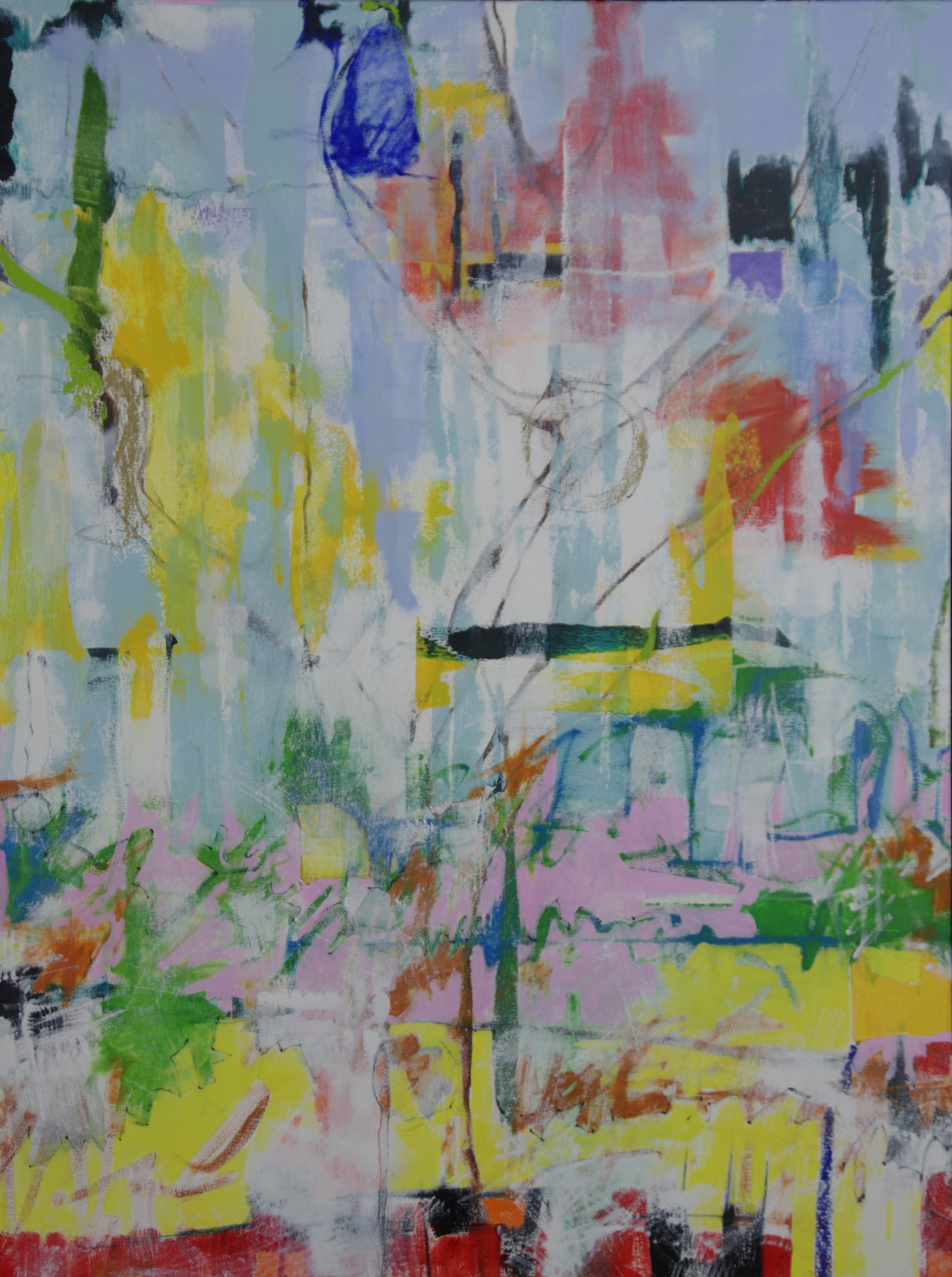 Ephemeral Seasons; Oil on  Canvas; 48 x 36; Sold