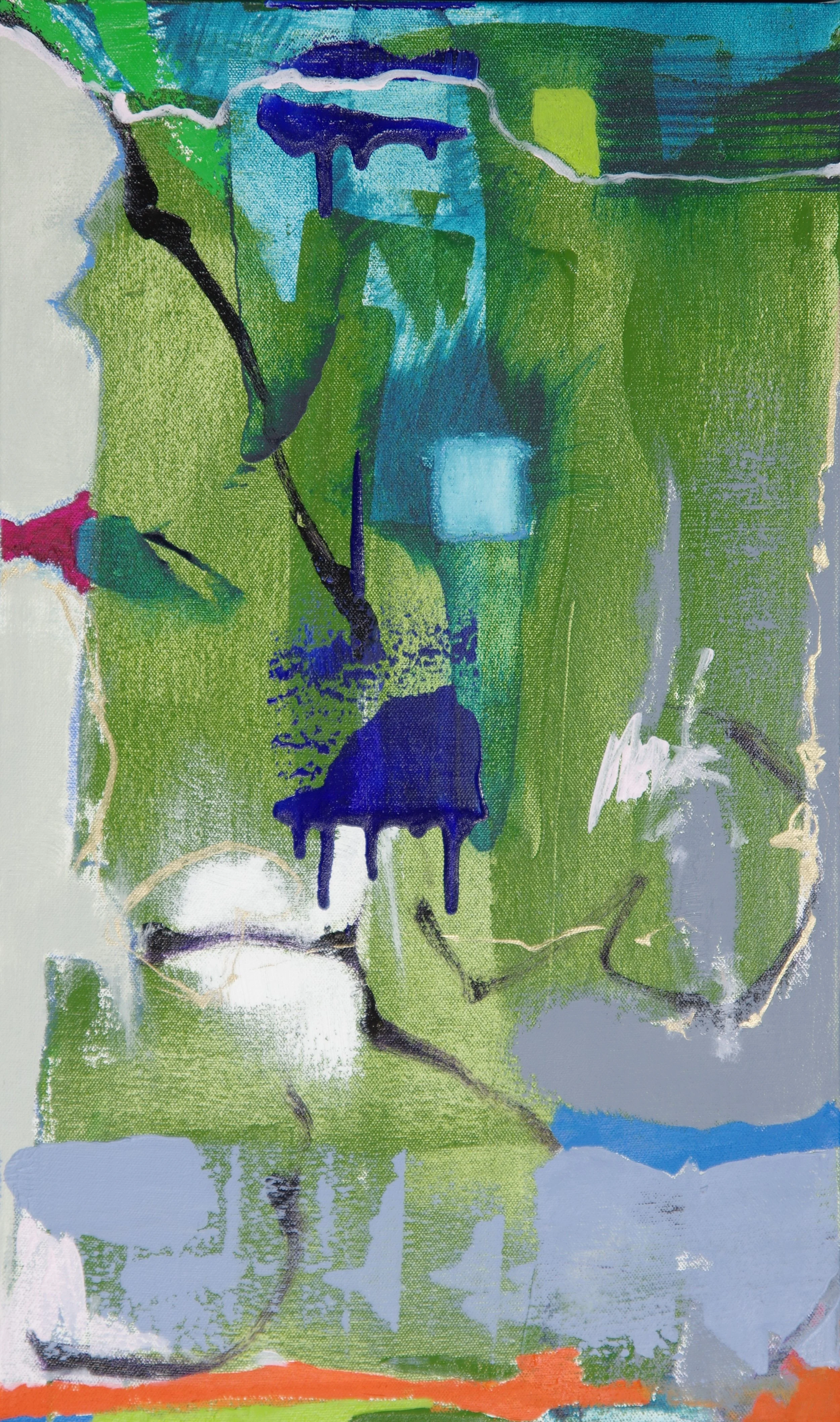 Untitled 7; Oil on Canvas on Panel; 12 x 18; Sold