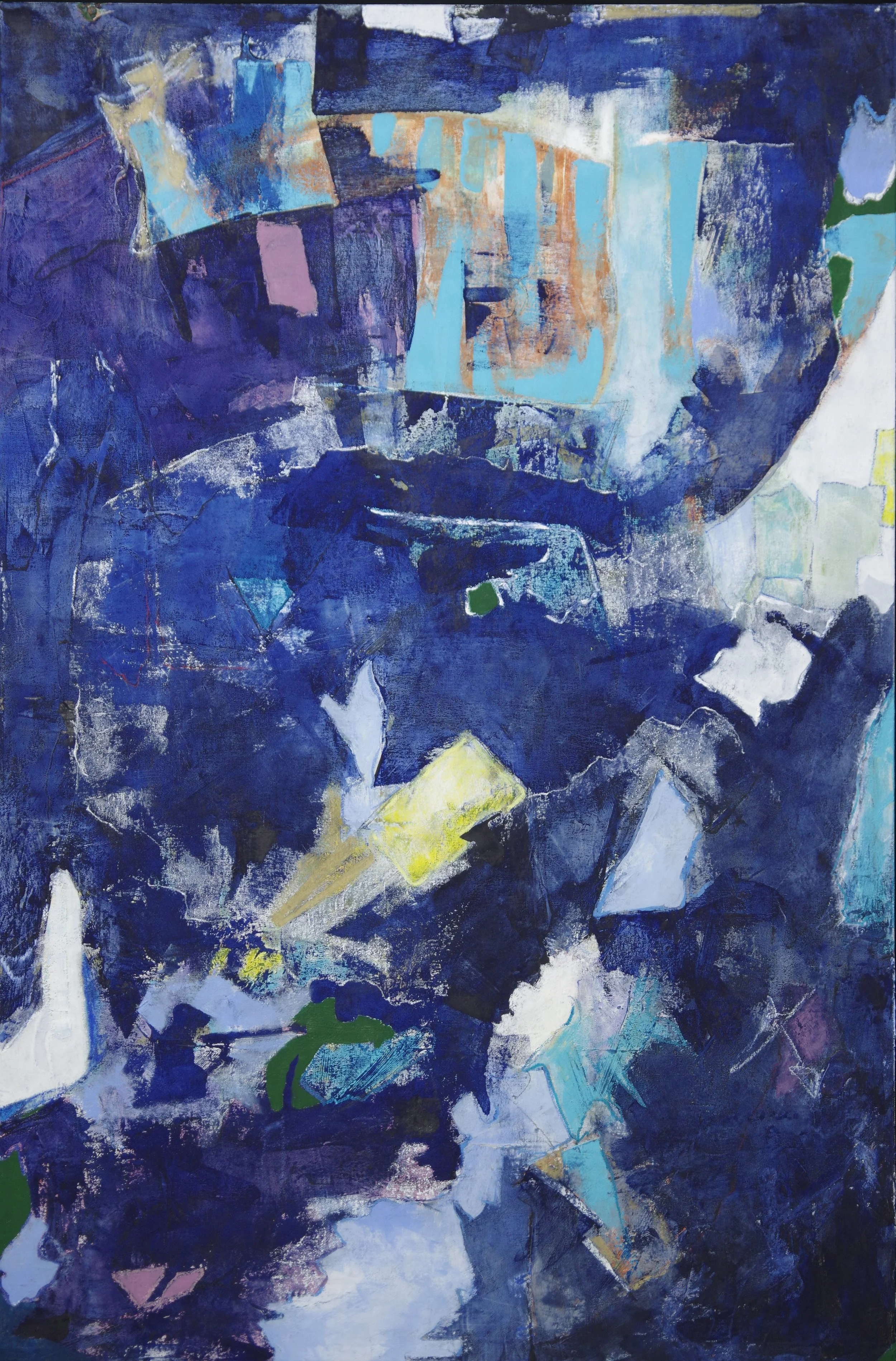 Let Us Imply; Oil on Canvas on Panel; 48" x 32"; Available at Schoonover Gallery
