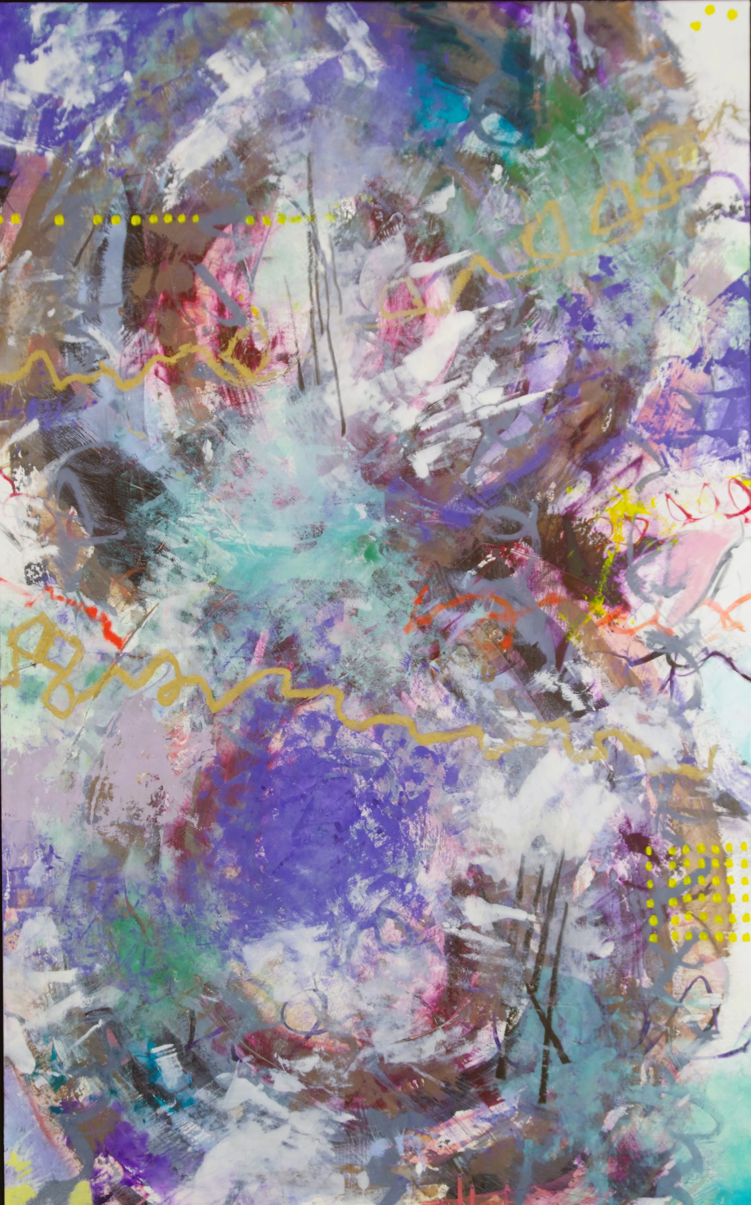 Nest; Oil on Aluminum Panel; 30" x 48" Framed; Available