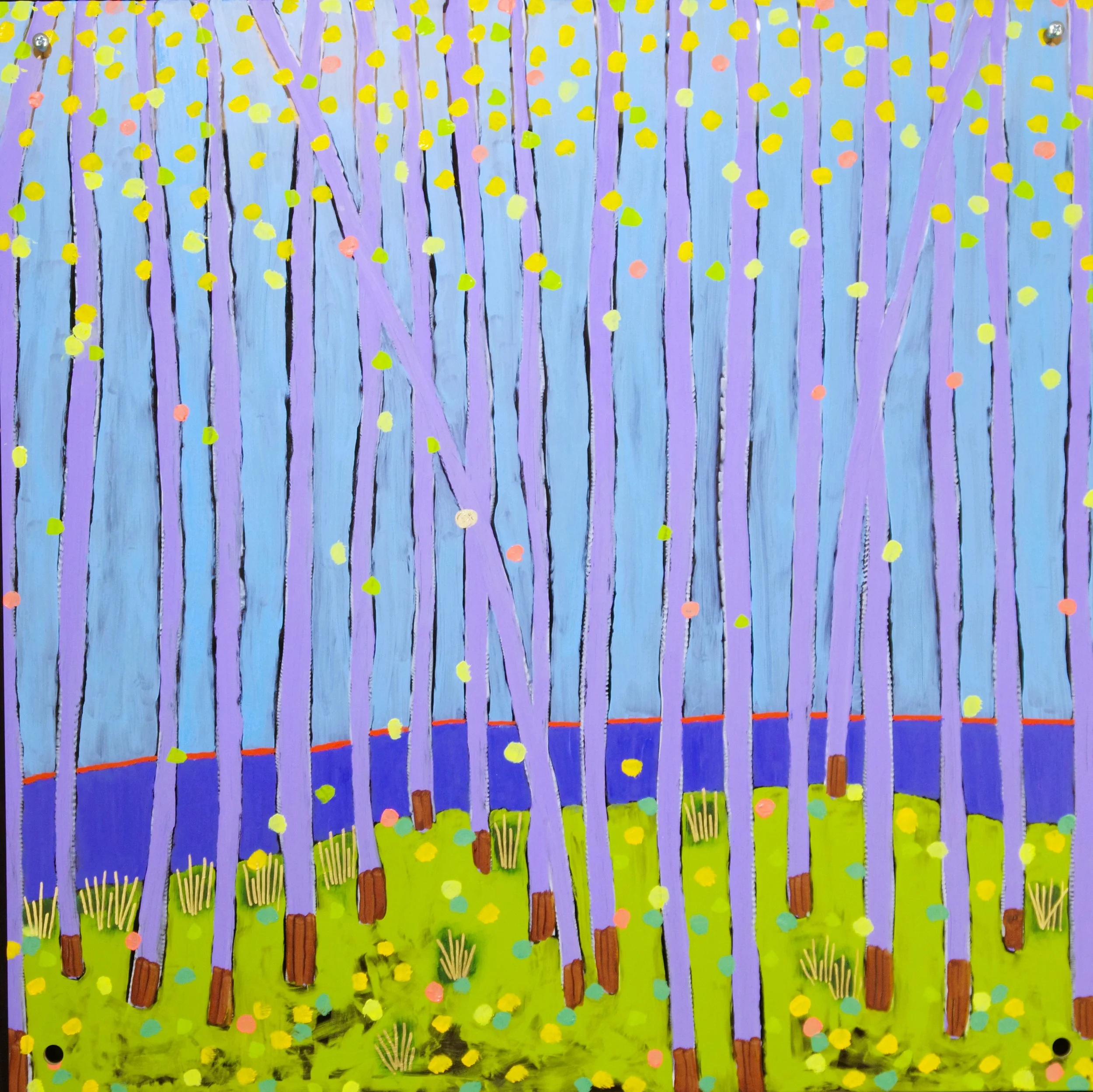 Now; Oil on Pexiglass; 24" x 24"; Available