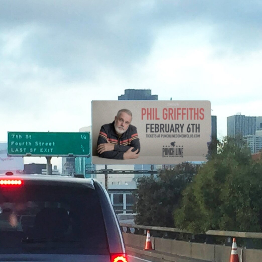 The show is just one week out and they got this up just in time to sell those last few tickets. If you&rsquo;re driving by give it a honk! 
Thanks to @mamakaybear for the 📸