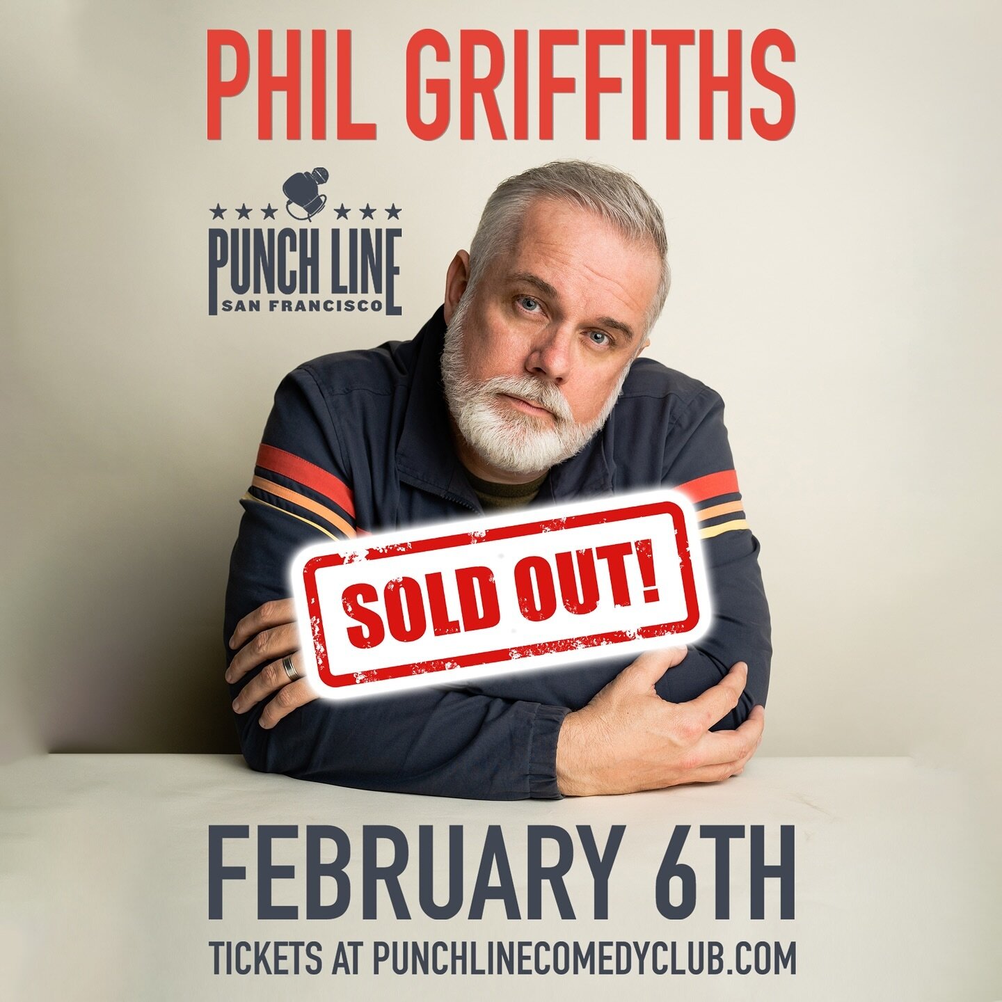 SOLD IT OUT! Looking forward to seeing a packed house tonight @punchlinesf Thanks to the street team for all the help.