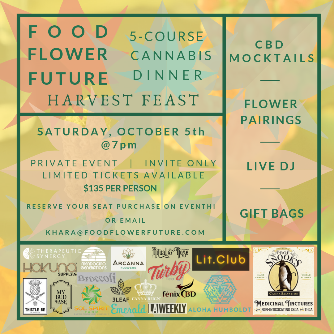 Cannabis Infused Harvest Dinner