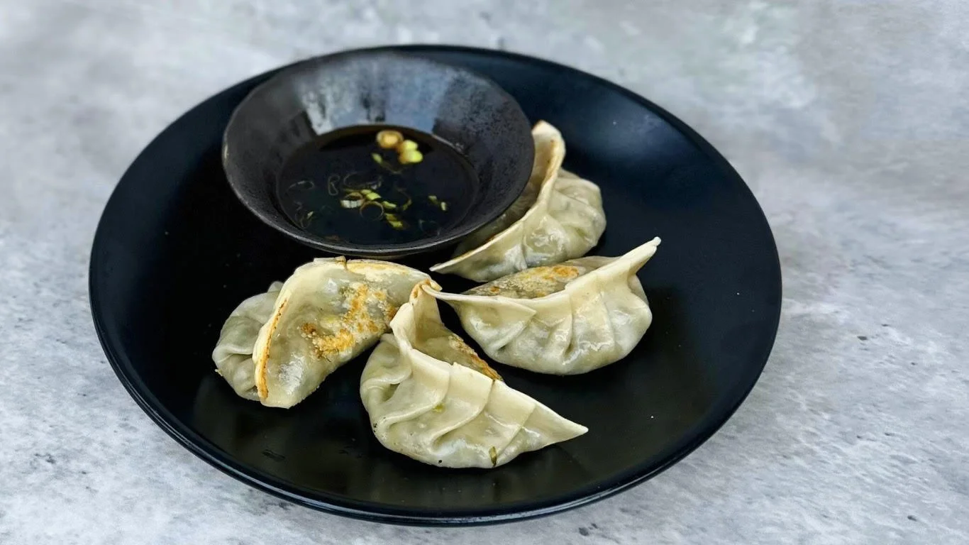 Mushroom & Edamame Dumplings | $14