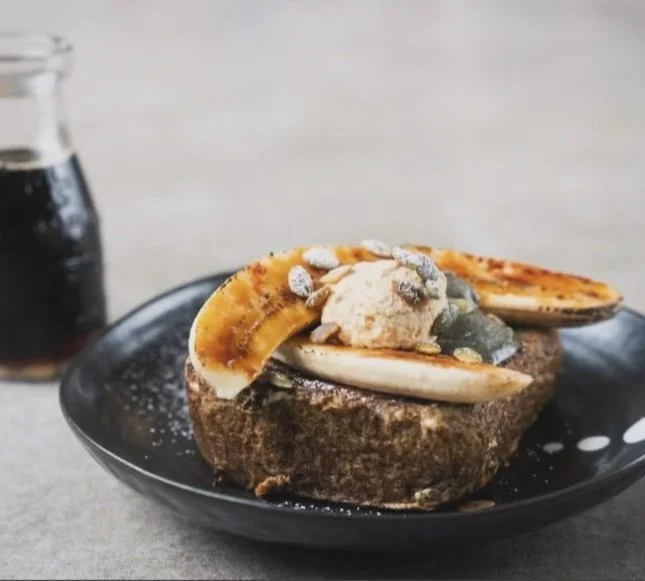 Black Sesame French Toast | $20