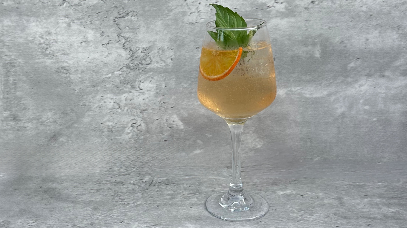 Monarch White Sangria | $14 glass / $48 pitcher