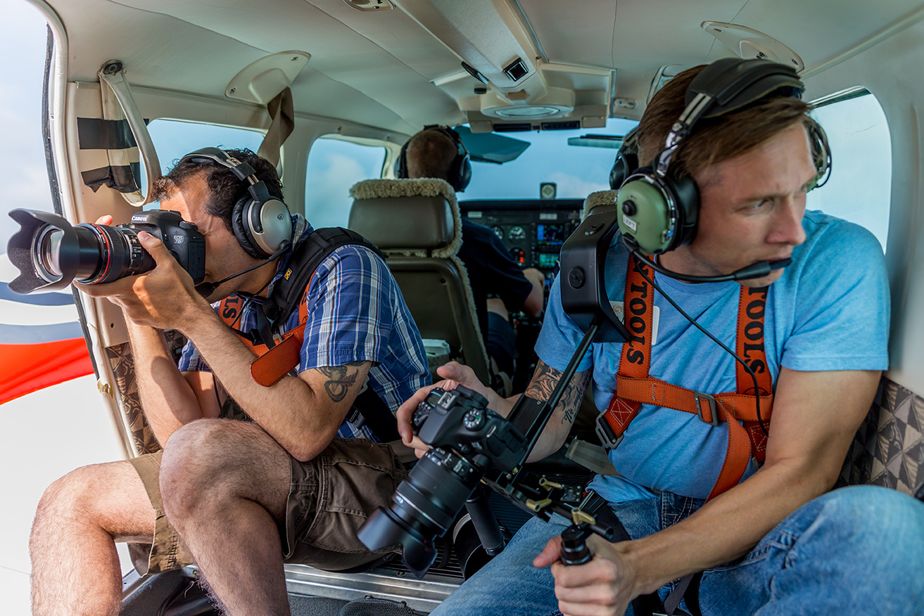 Land, sea or air…. we’ll be there! Optic Ninja Media loves a good challenge.