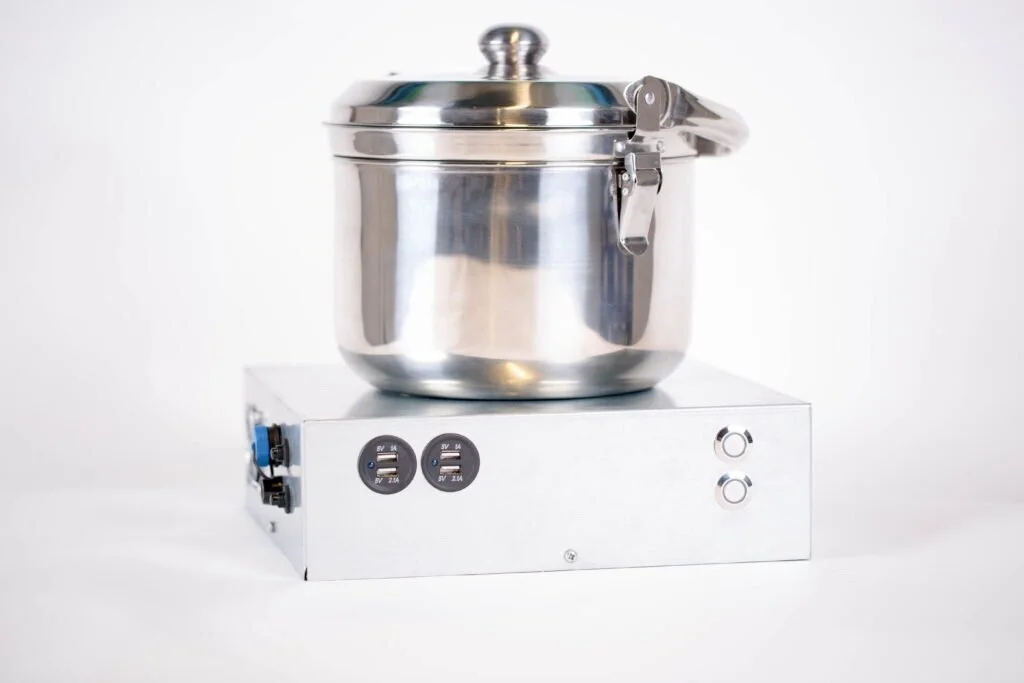 Solar Power Used for All in One Cooking Unit