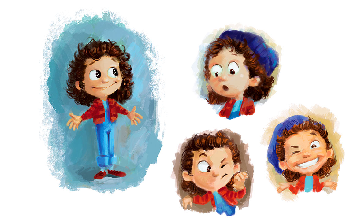 Sara's Character faces