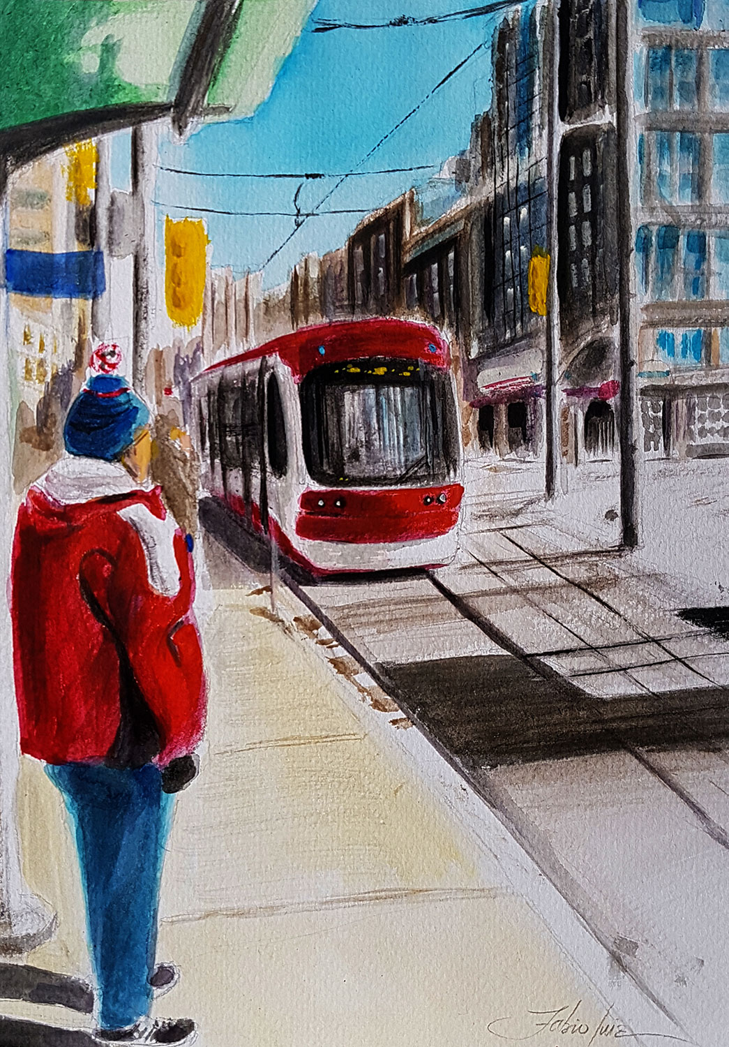 Sketching the Line = 2018 Winner Selection