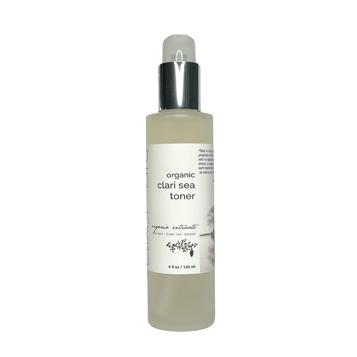 Organic Clari Sea Toner 4 fl oz