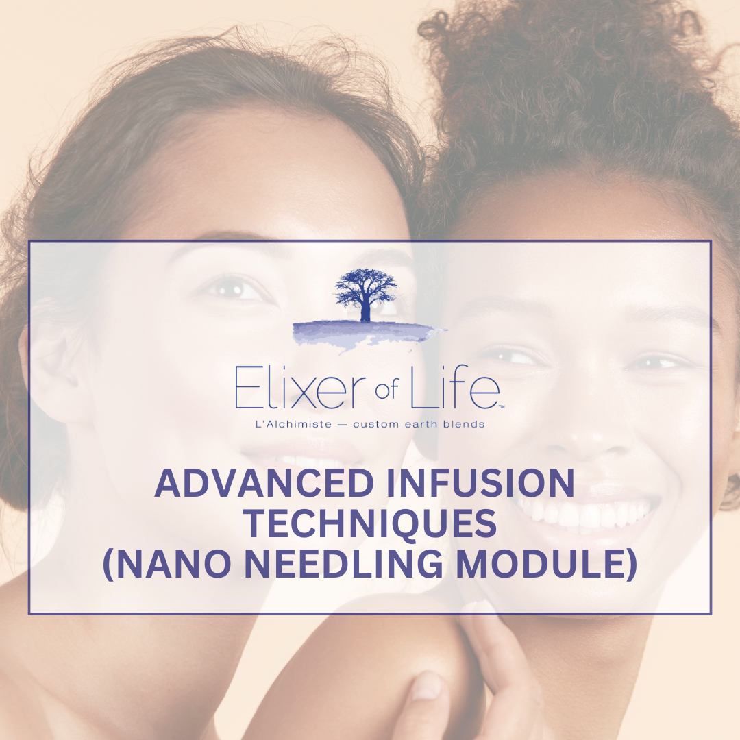 Advanced Infusion  Techniques (Nano Needling Module) with Elixer of Life Products