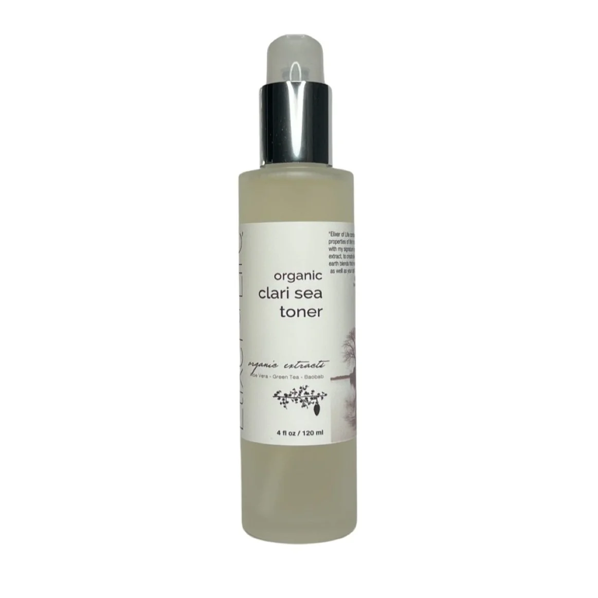 Organic Clari Sea Toner 4 fl. oz
