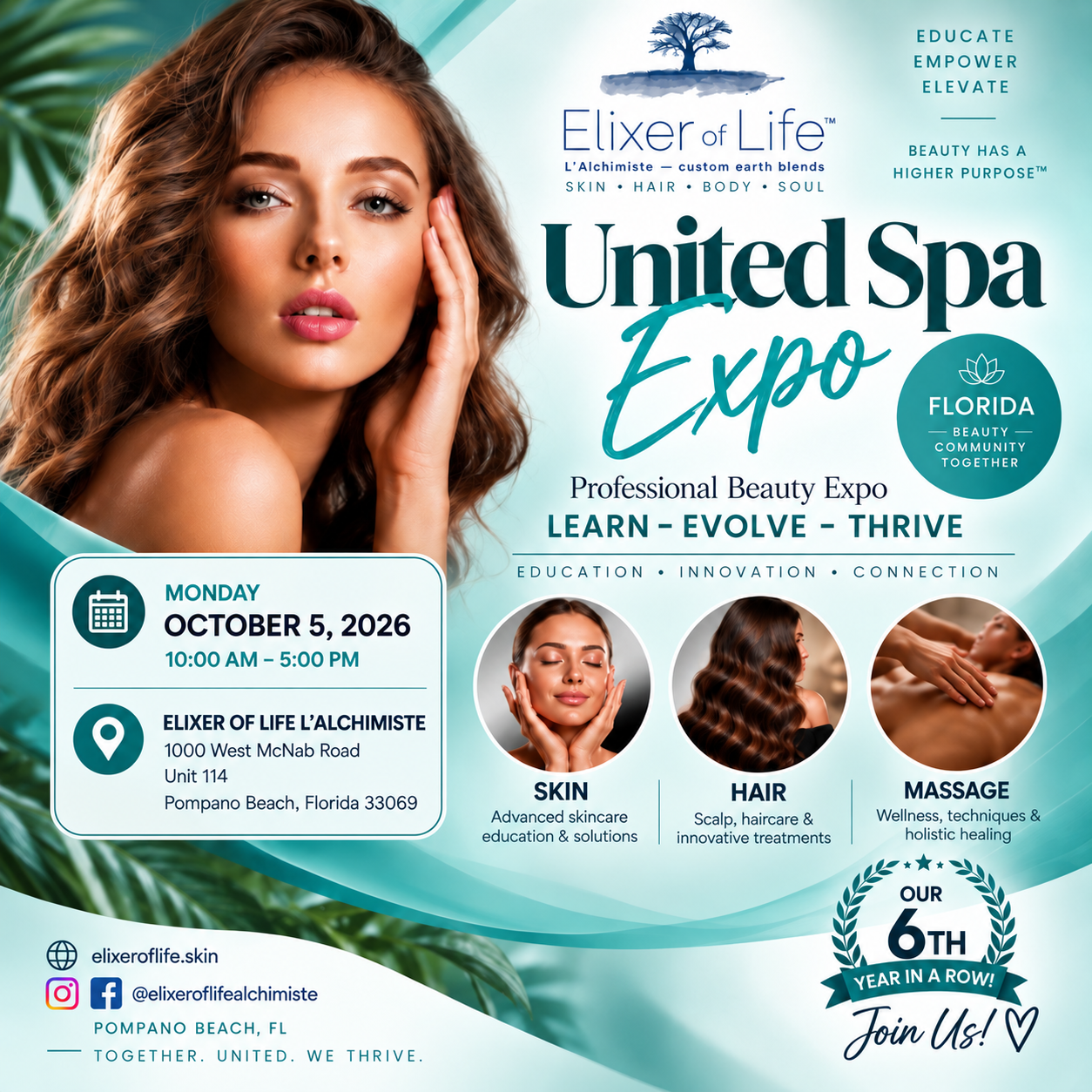 United Spa Expo 2026- Our 6th Annual Event
