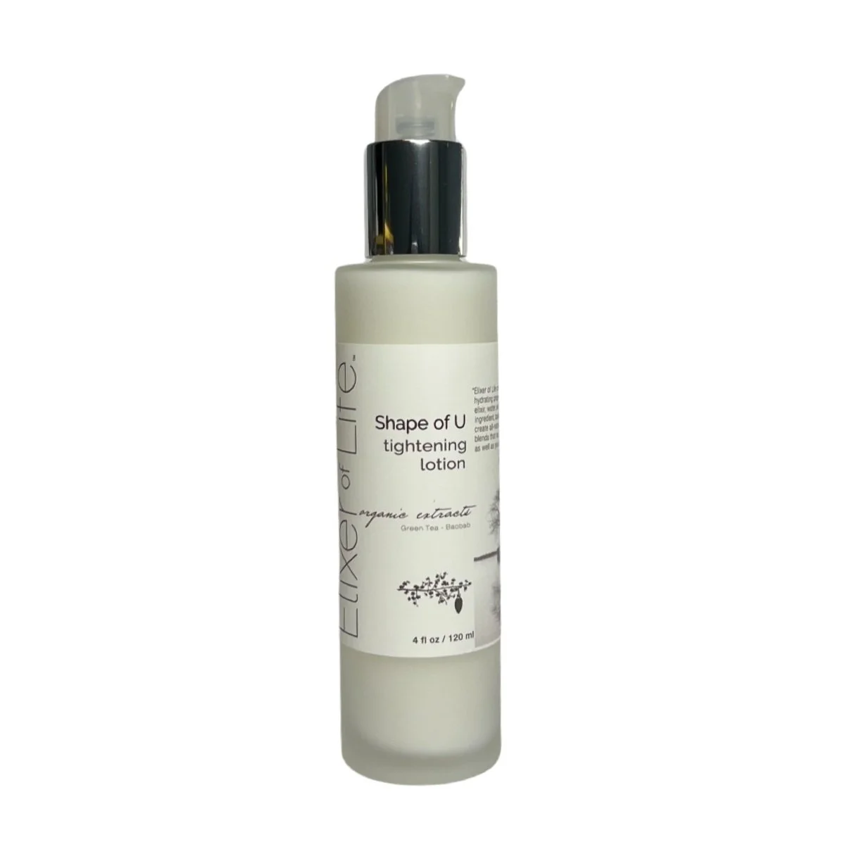 Shape of U Organic Tightening Body Lotion  4 fl. oz./120 ml