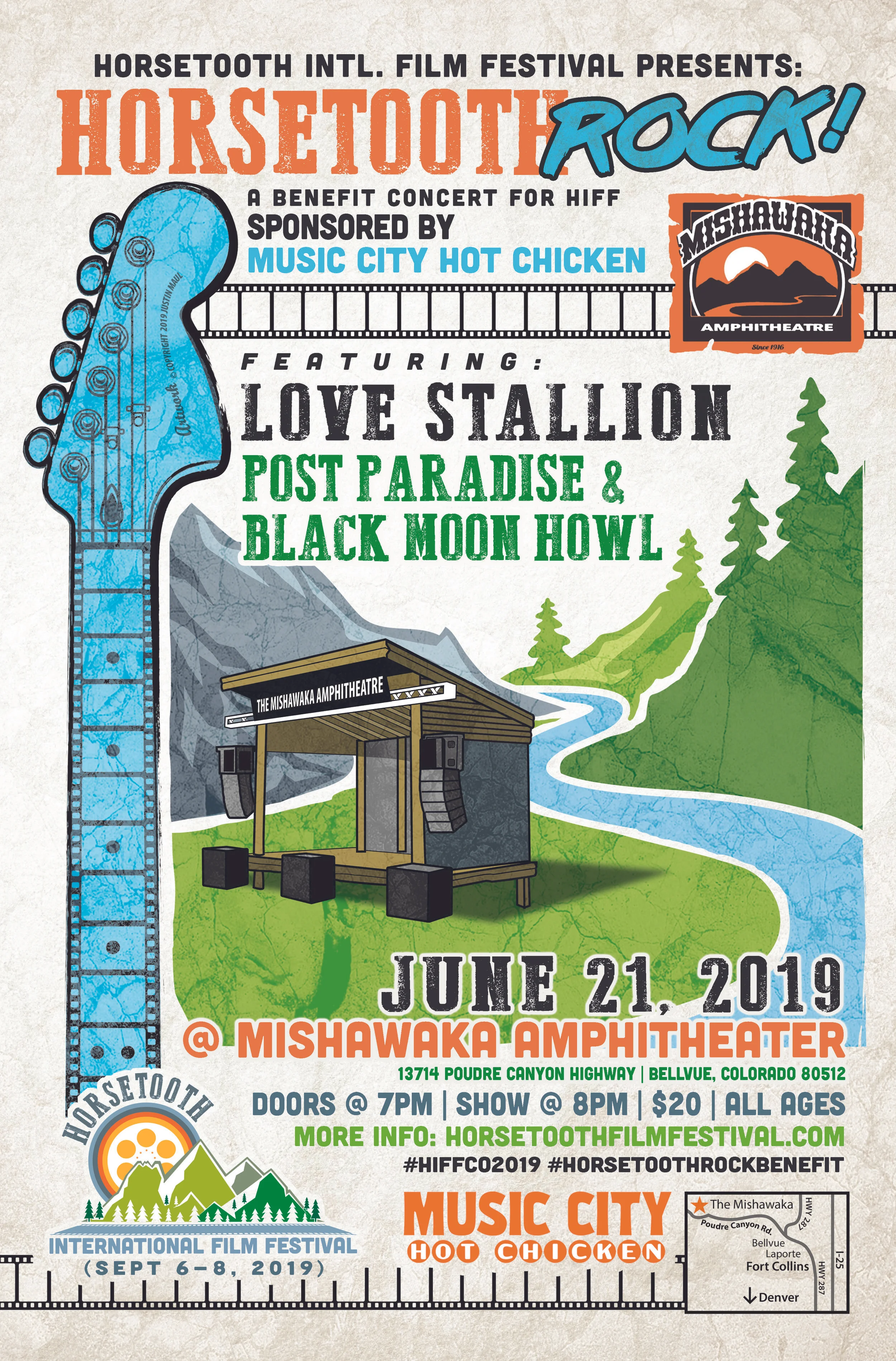 “Horsetooth Rock!” Benefit Concert Announced for June 21st at the Mishawaka Amphitheatre