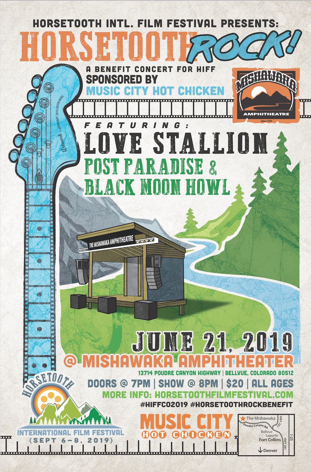 hf/1 horsetooth rock! concert poster