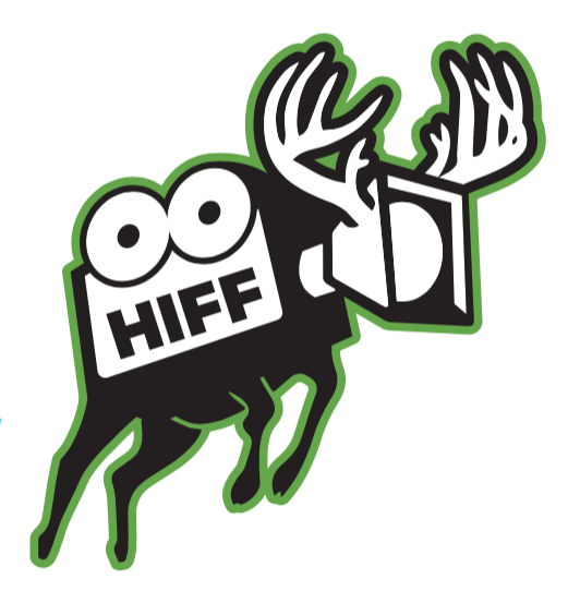 hf/1 green logo stickers