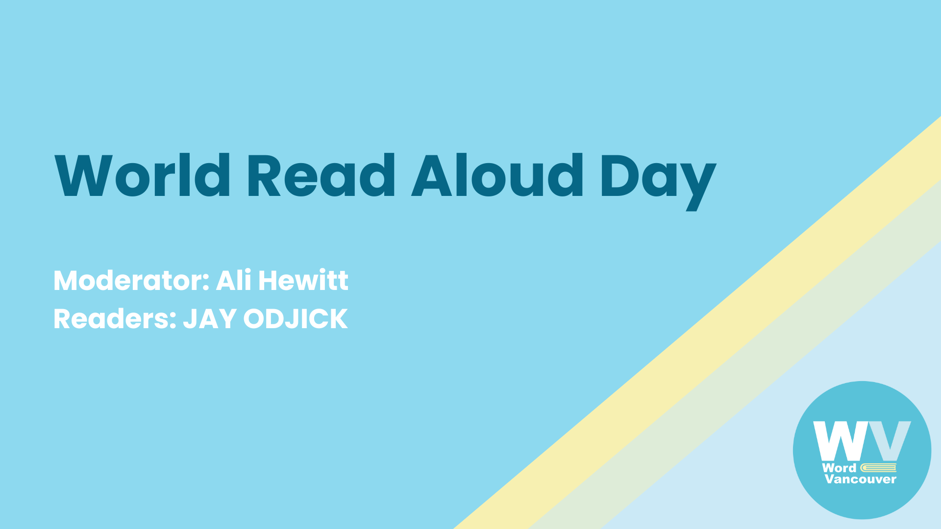 World Read Aloud Day 