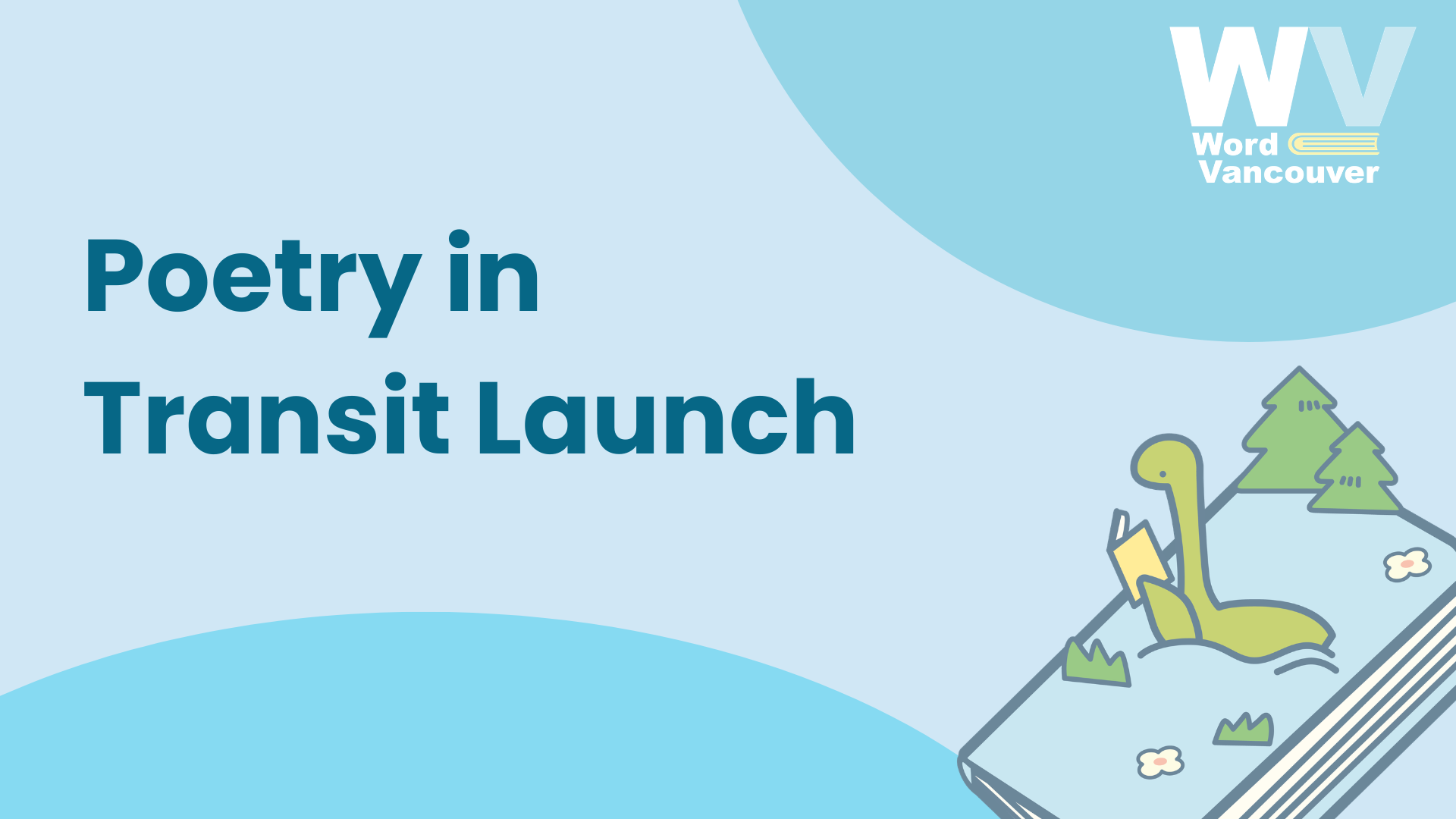 Poetry in Transit Launch