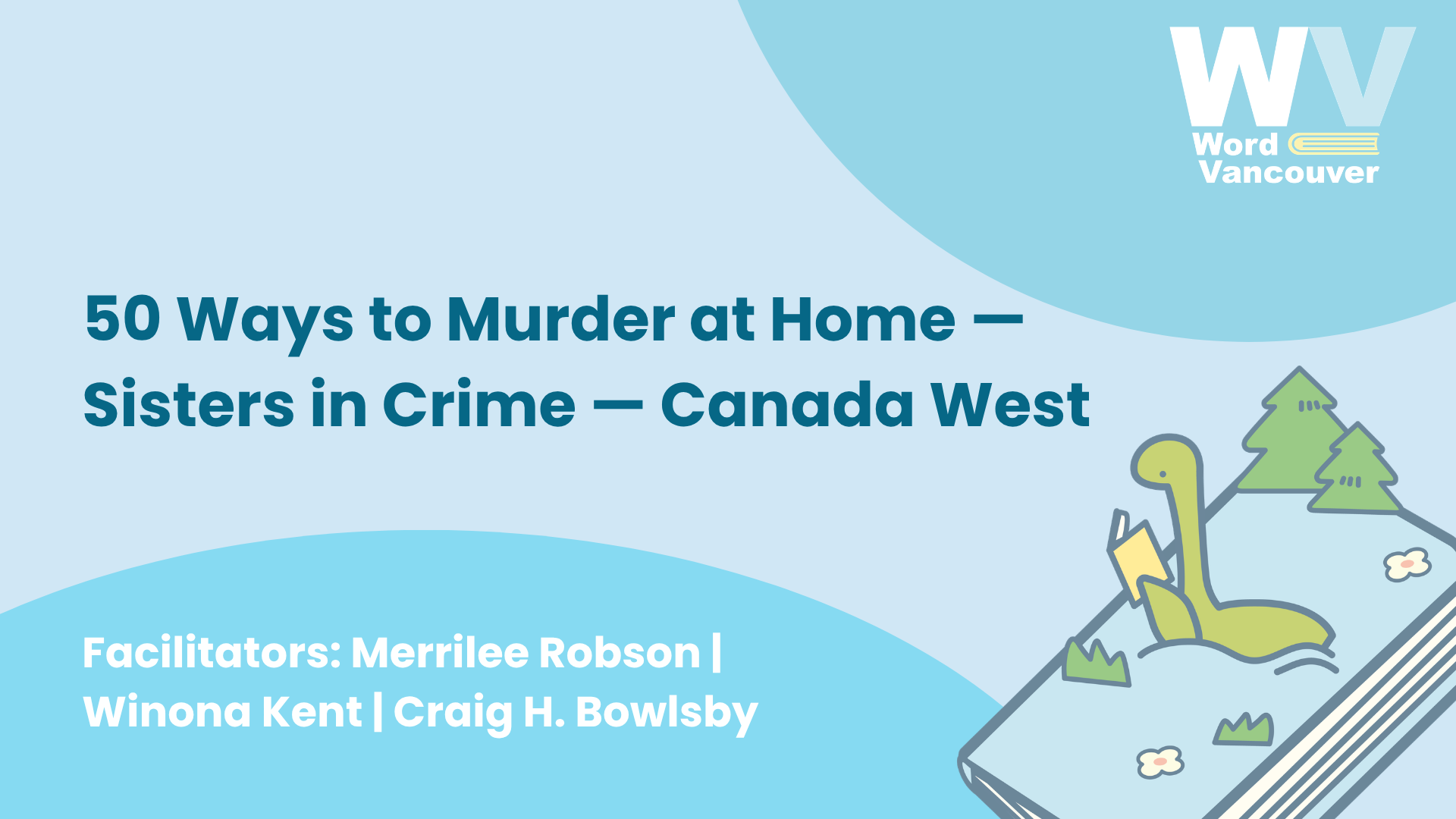 50 Ways to Murder at Home — Sisters in Crime — Canada West
