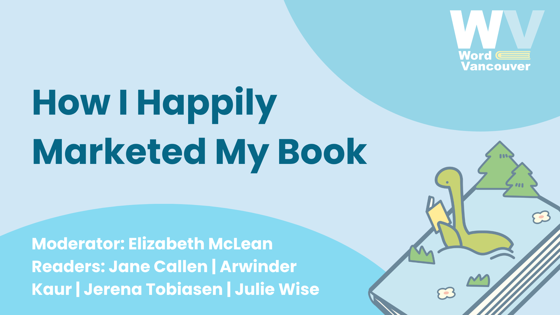 How I Happily Marketed My Book