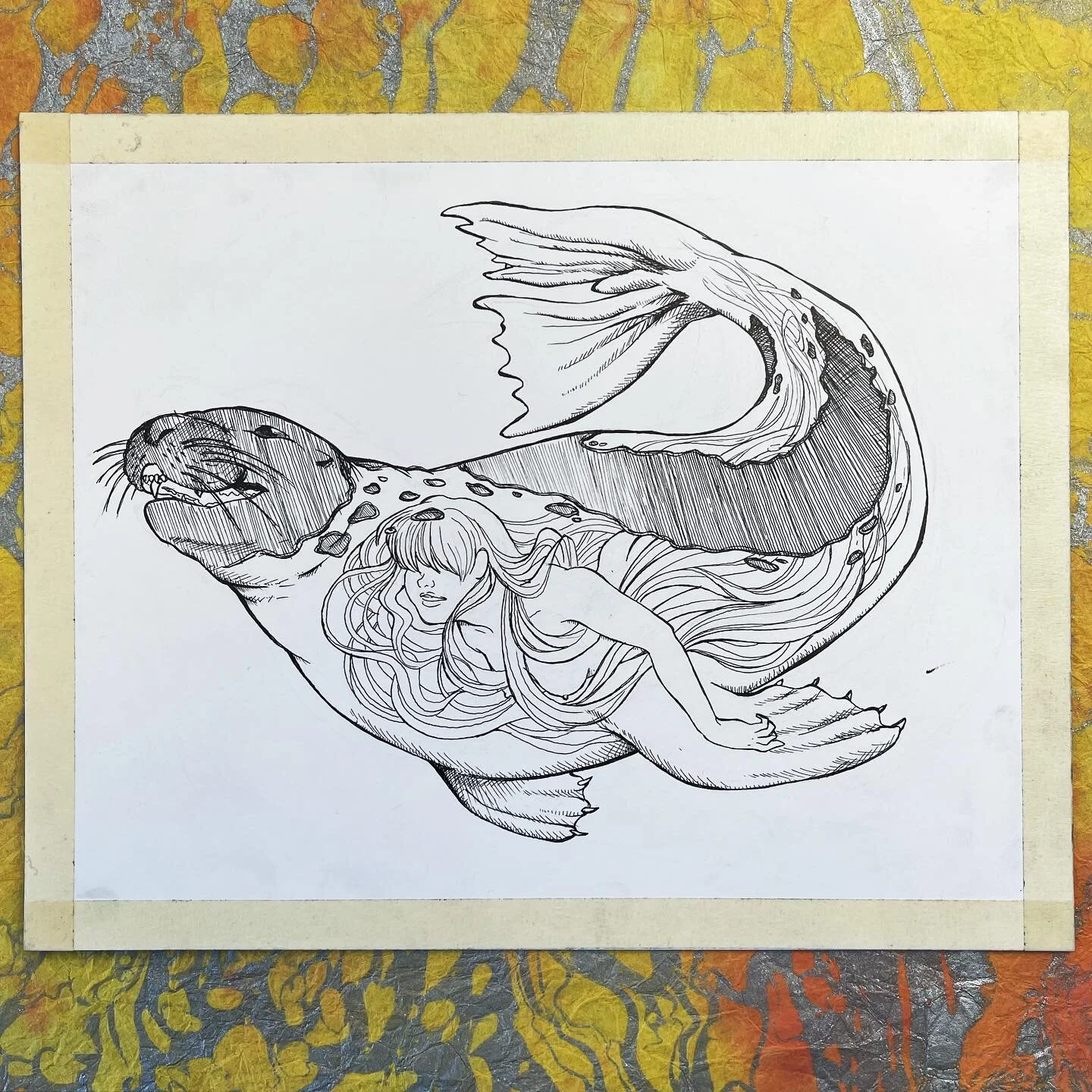 MythInk Monday: Selkie

Selkie, or Seal Folk, are primarily beings of Celtic myth. Though they feature in stories from surrounding cultures as well, including the Norse, the bulk of the tales and legends surrounding these particular shapeshifters hai