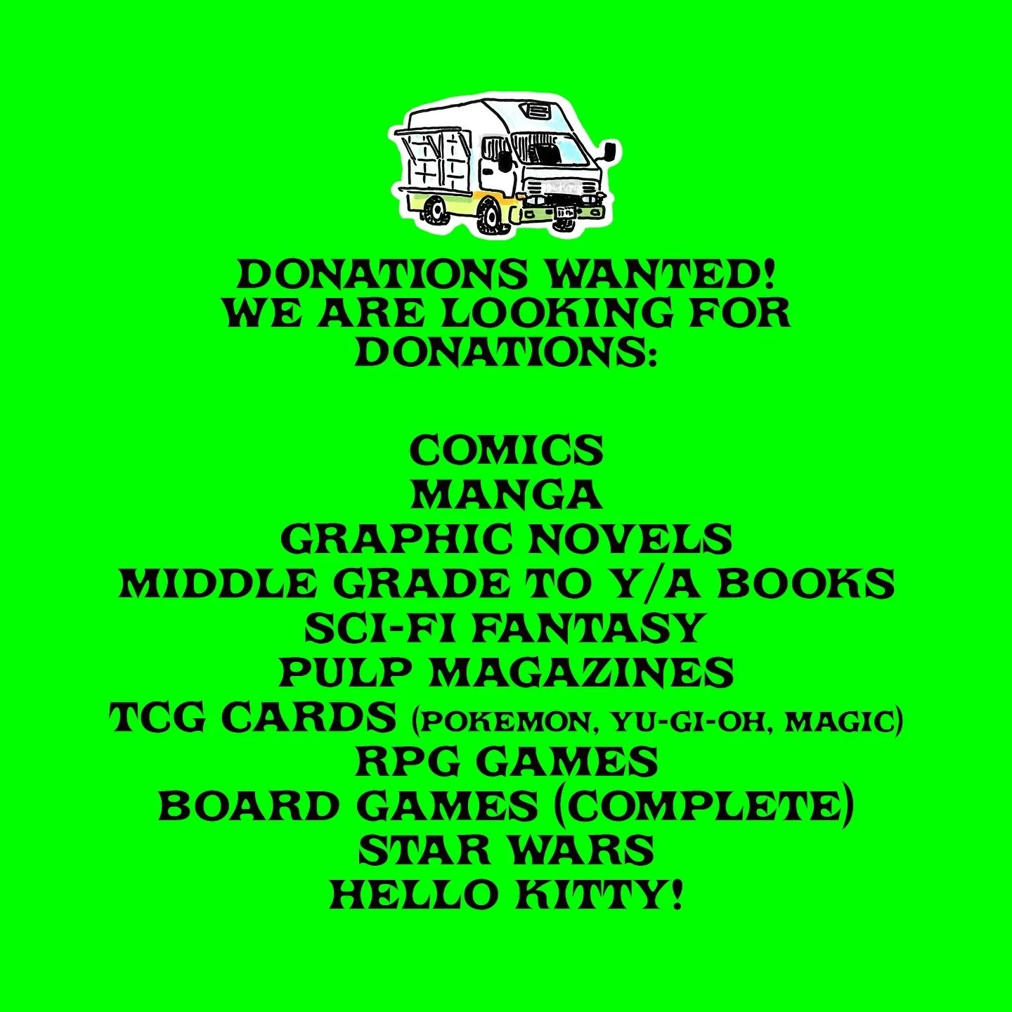 Hey All,  just checking in with you. @dragonwagonbooks Summer is winding down, and we wanted to say thanks for all the support! One GIANT impact was a couple key donations of books. Donated books bring down our costs considerably, it means so much. D