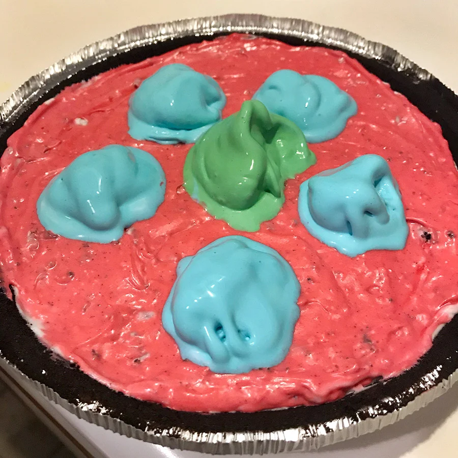 Attempt at a “Never Pie” pudding pie