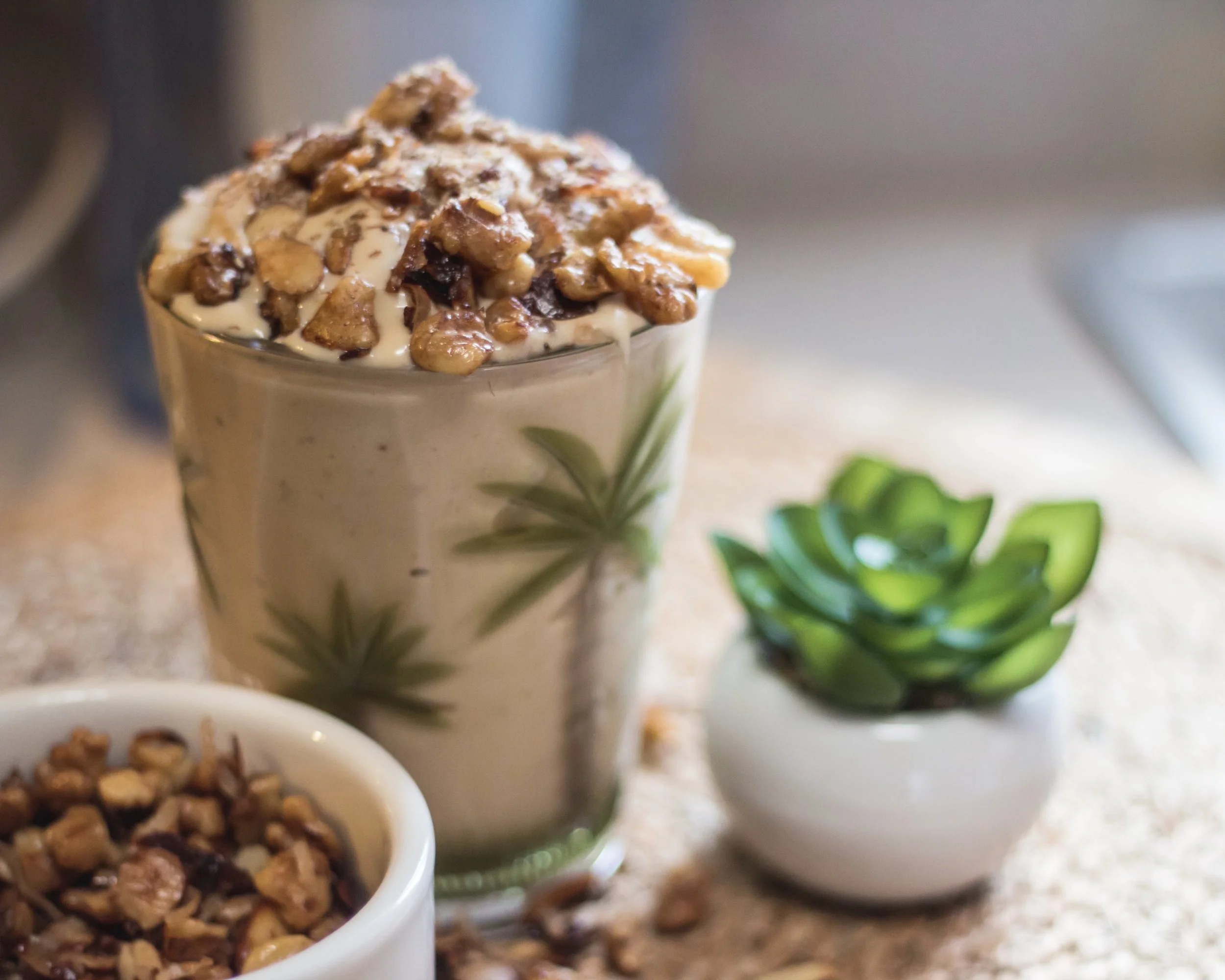 Banana-Butter Smoothie Cup