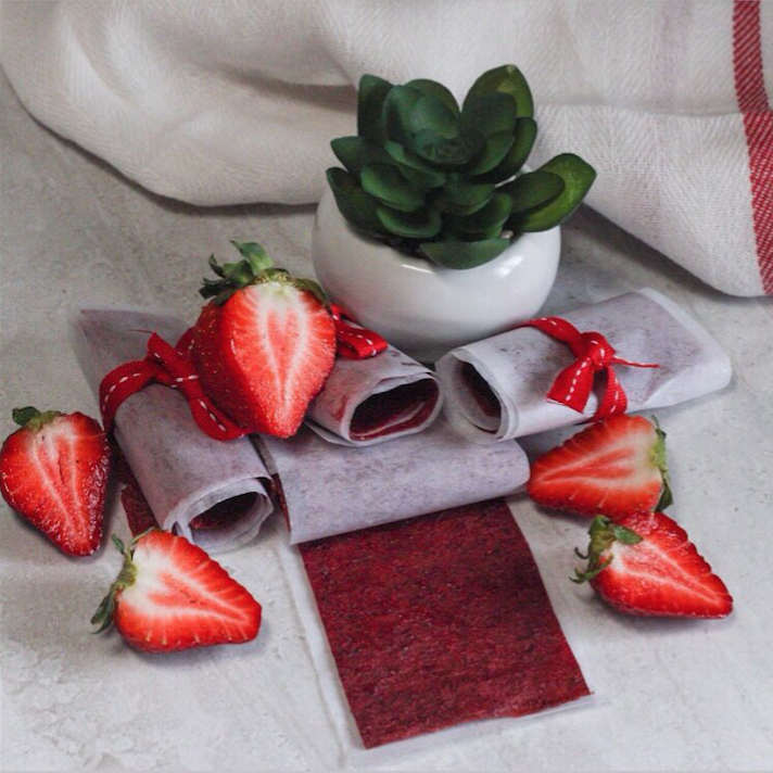 Strawberry Fruit Roll-Ups