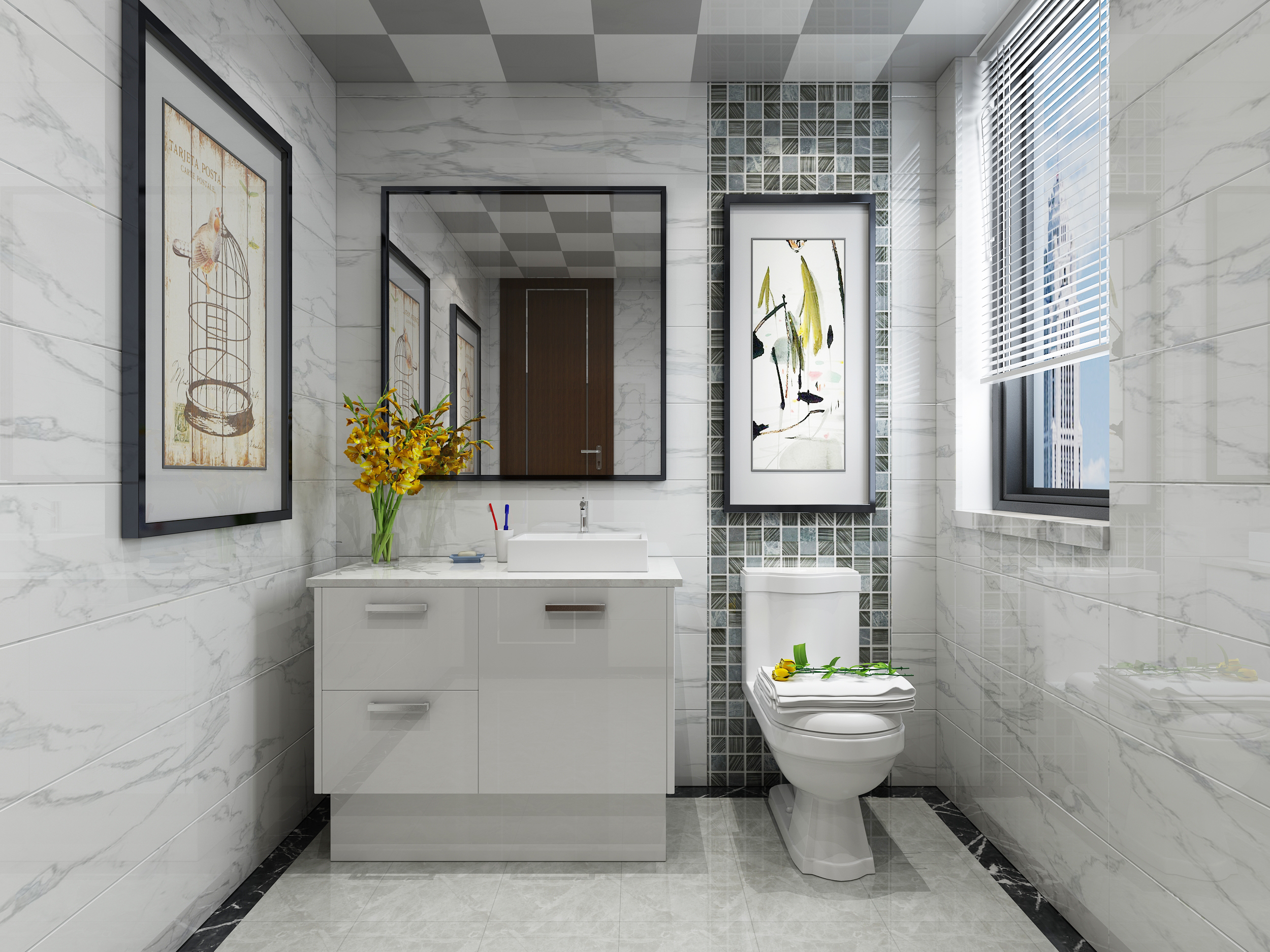Wall Mount Bathroom Vanity Engineered, Stone Top Bathroom Vanity