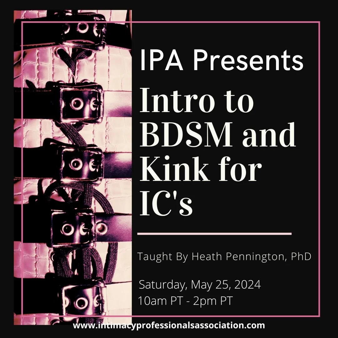 Intro to BDSM and Kink for IC's